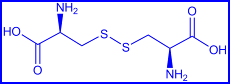 L-cysteine - structural formula