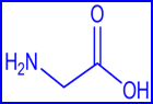 Glycine - structural formula